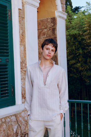 GENERATION78 | GLITTERED BLOUSE IN COTTON