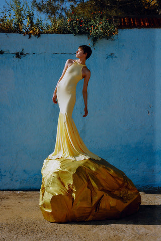 GENERATION78 | HALTER - NECK MERMAID DRESS