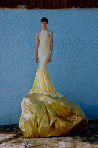GENERATION78 | HALTER - NECK MERMAID DRESS