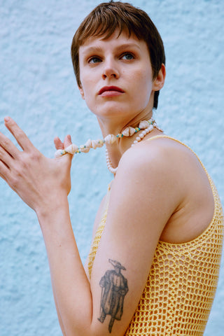 GENERATION78 | HAND - CROCHET MINI DRESS