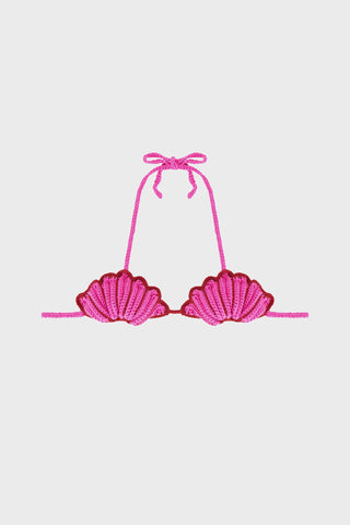 GENERATION78 | HAND - KNIT SEASHELL BIKINI TOP