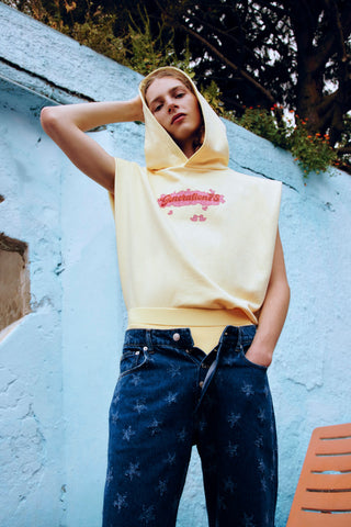 GENERATION78 | LOOSE - FIT JEANS IN STAR - APPLIQUE DENIM