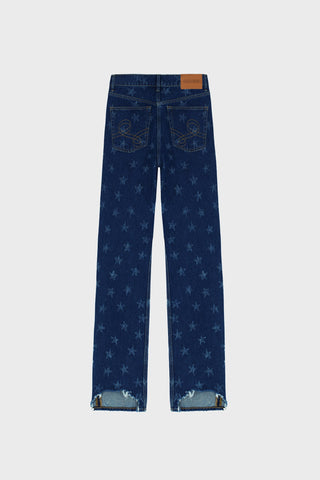 GENERATION78 | LOOSE - FIT JEANS IN STAR - APPLIQUE DENIM