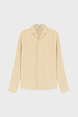 STRIPED LOOSE-FIT SHIRT IN COTTON-POPLIN