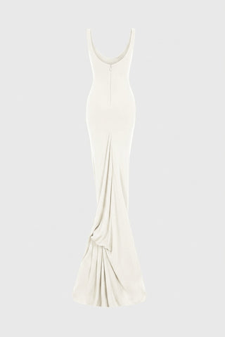 MAXI TANK DRESS IN VISCOSE-JERSEY
