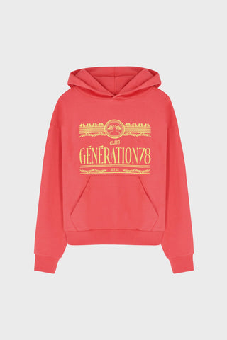 GENERATION78 | OVERSIZED HOODIE IN COTTON JERSEY