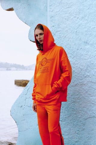 GENERATION78 | OVERSIZED HOODIE IN COTTON JERSEY
