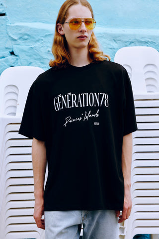 GENERATION78 | OVERSIZED T - SHIRT IN COTTON JERSEY