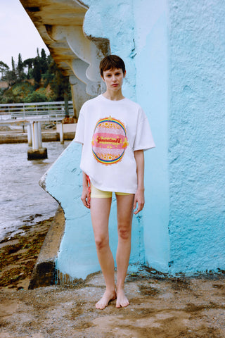 GENERATION78 | OVERSIZED T - SHIRT IN COTTON JERSEY