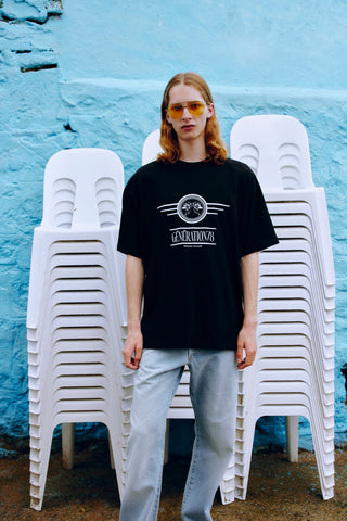 GENERATION78 | OVERSIZED T - SHIRT IN COTTON JERSEY