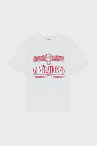 GENERATION78 | OVERSIZED T - SHIRT IN COTTON JERSEY