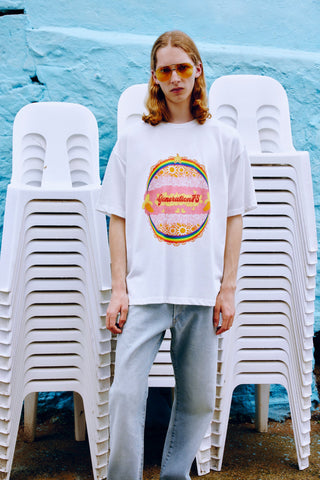 GENERATION78 | OVERSIZED T - SHIRT IN COTTON JERSEY