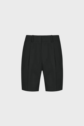 PLEATED TAILORED WOOL SHORTS GENERATION78