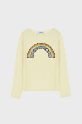 RAINBOW EMBELLISHED OVERSIZED TOP GENERATION78