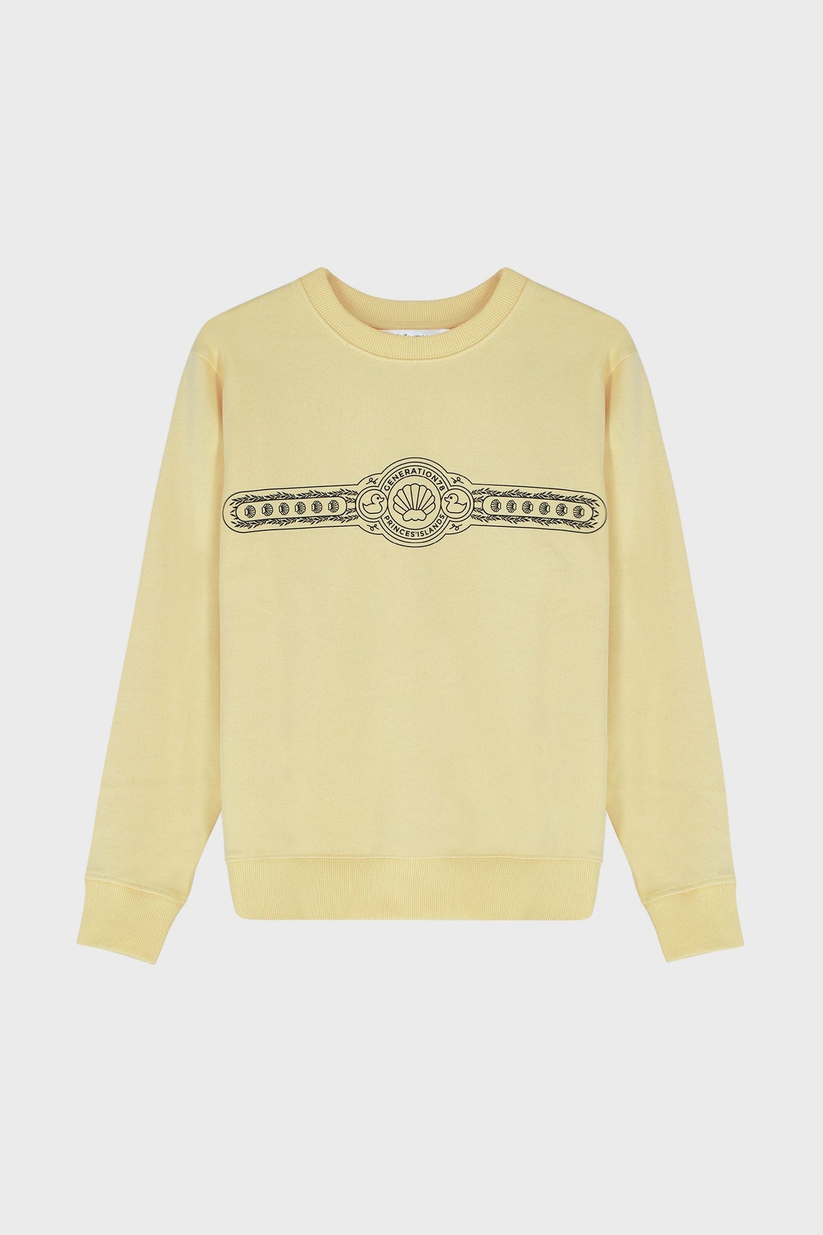 REGULAR-FIT SWEATSHIRT IN COTTON JERSEY