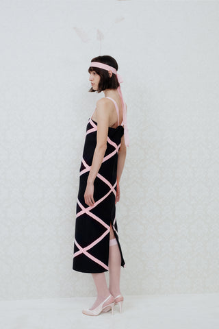TAILORED MIDI DRESS MERINO-WOOL