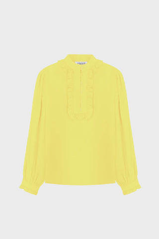 GENERATION78 | RUFFLED BLOUSE IN VOILE