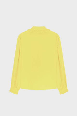 RUFFLED VOILE BLOUSE GENERATION78