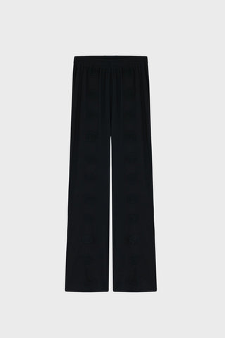 SEASHELL EMBROIDERED STRAIGHT-LEG PANTS GENERATION78