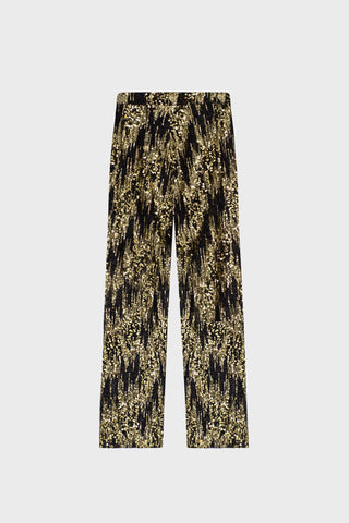GENERATION78 | SEQUINED LOOSE - FIT PANTS