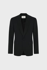 SINGLE-BREASTED TAILORED TUXEDO JACKET