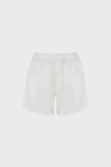 SLIM FIT SILK SHORTS
