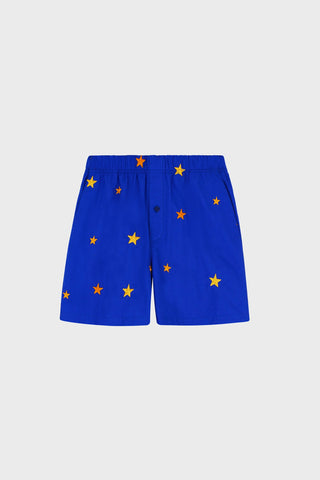 GENERATION78 | STAR EMBROIDERED SHORTS