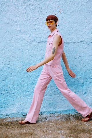 GENERATION78 | STRAIGHT - LEG JEANS IN ACID - WASH DENIM