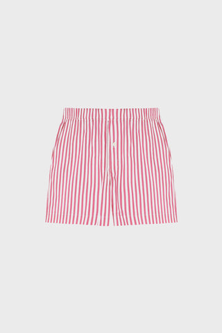 GENERATION78 | STRIPED STRAIGHT - LEG SHORTS IN COTTON - POPLIN