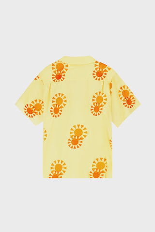 SUN EMBROIDERED CAMP-COLLAR SHIRT GENERATION78