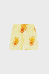 SUN EMBROIDERED SHORTS