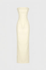 TAILORED MIDI DRESS IN SILKY-WOOL