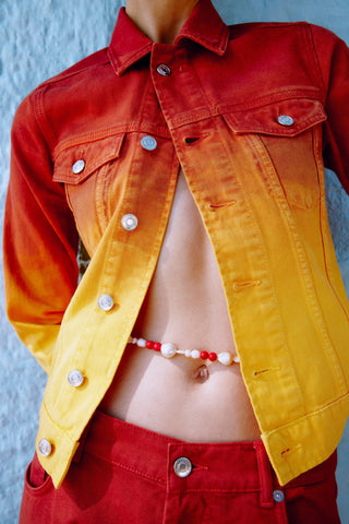 GENERATION78 | TRUCKER JACKET IN OMBRE DENIM
