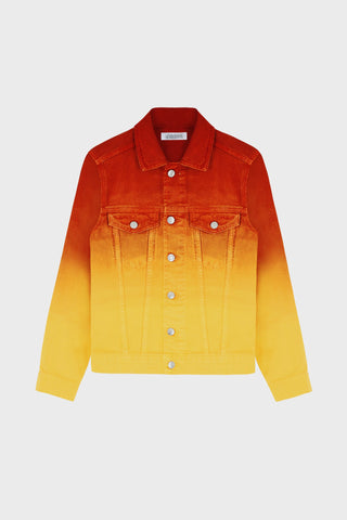 GENERATION78 | TRUCKER JACKET IN OMBRE DENIM