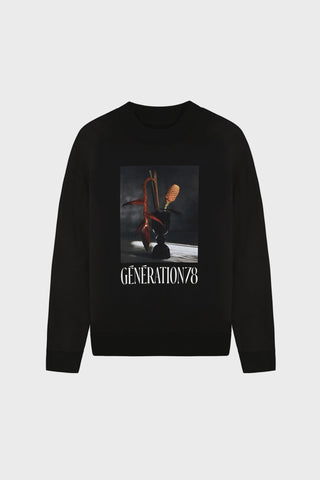 GENERATION78 | VASE PRINT OVERSIZED SWEATSHIRT