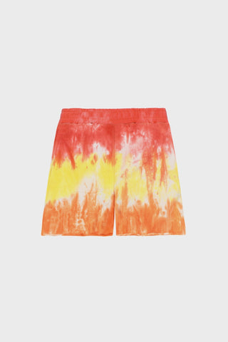 WIDE-LEG DRAWSTRING SHORTS IN TIE-DYE JERSEY GENERATION78