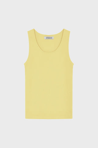 GENERATION78 | WIDE - STRAP TANK TOP IN RIBBED JERSEY