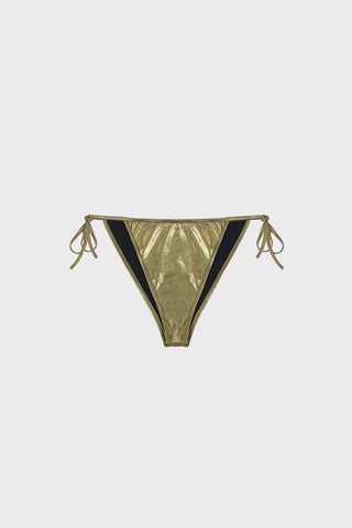 GENERATION78 | METALLIC TRIANGLE BIKINI BOTTOM