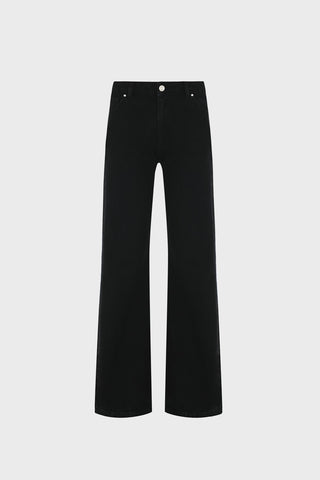 GENERATION78 | WIDE - LEG JEANS IN BLACK DENIM